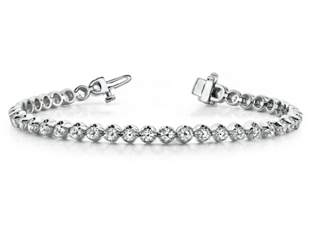 Finejewelers IGI Certified 14k Gold Diamonds Tennis Bracelet (1.0 cttw, H-I Color, SI2-I1 clarity) 7 inch