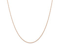 FJC Finejewelers 14k Rose Gold .7 Mm Carded Cable Rope Chain