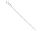 FJC Finejewelers 18 Inch 14k White Gold Carded Cable Rope Chain Necklace