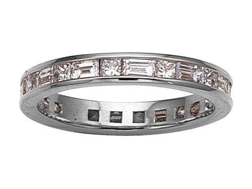 Karina B™ Baguette Diamonds Eternity Band