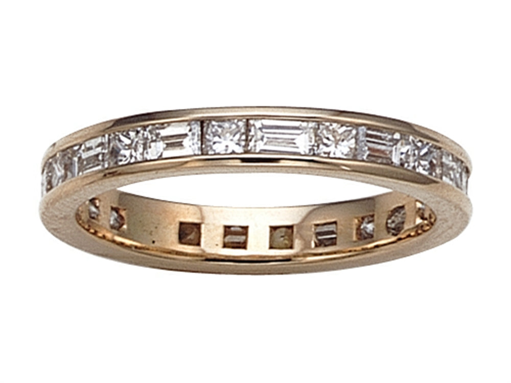 Karina B™ Baguette Diamonds Eternity Band