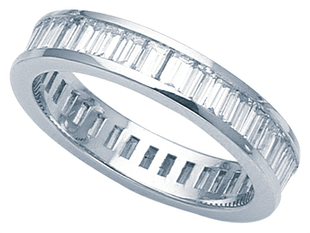 Karina B™ Baguette Diamonds Eternity Band
