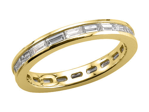 Karina B™ Baguette Diamonds Eternity Band