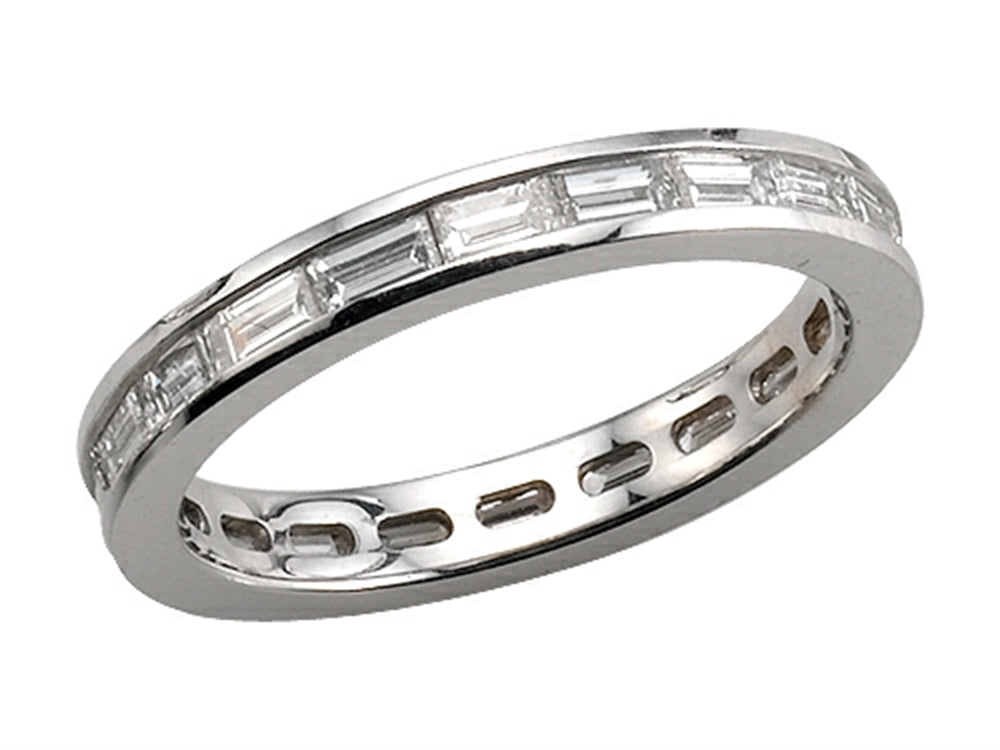 Karina B™ Baguette Diamonds Eternity Band