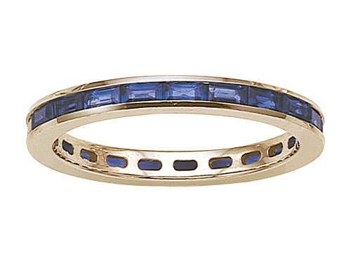 Karina B™ Sapphire Eternity Band