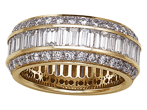 Karina B™ Baguette Diamonds Eternity Band