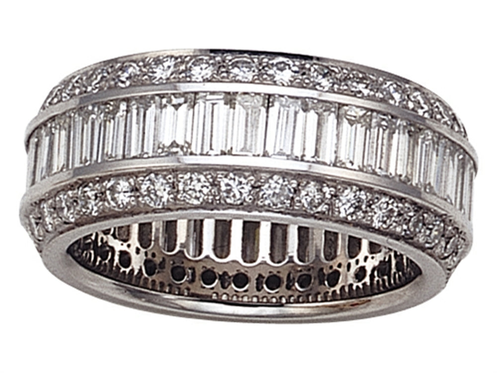Karina B™ Baguette Diamonds Eternity Band