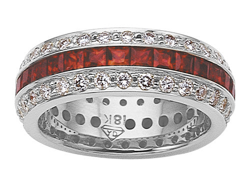 Karina B™ Ruby Eternity Band