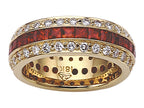Karina B™ Ruby Eternity Band