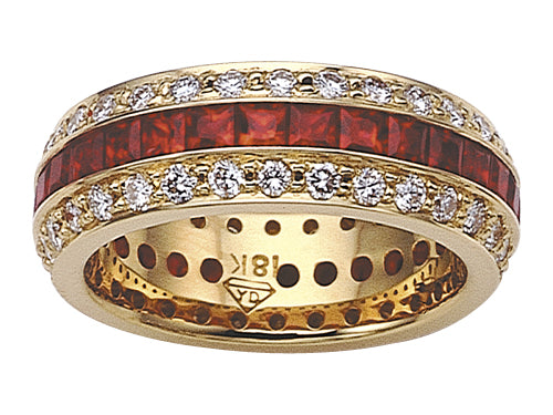 Karina B™ Ruby Eternity Band