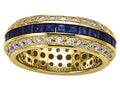 Karina B™ Genuine Sapphire Eternity Band
