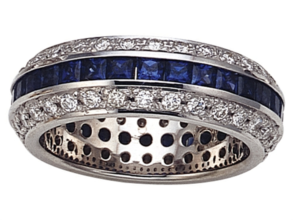 Karina B™ Genuine Sapphire Eternity Band