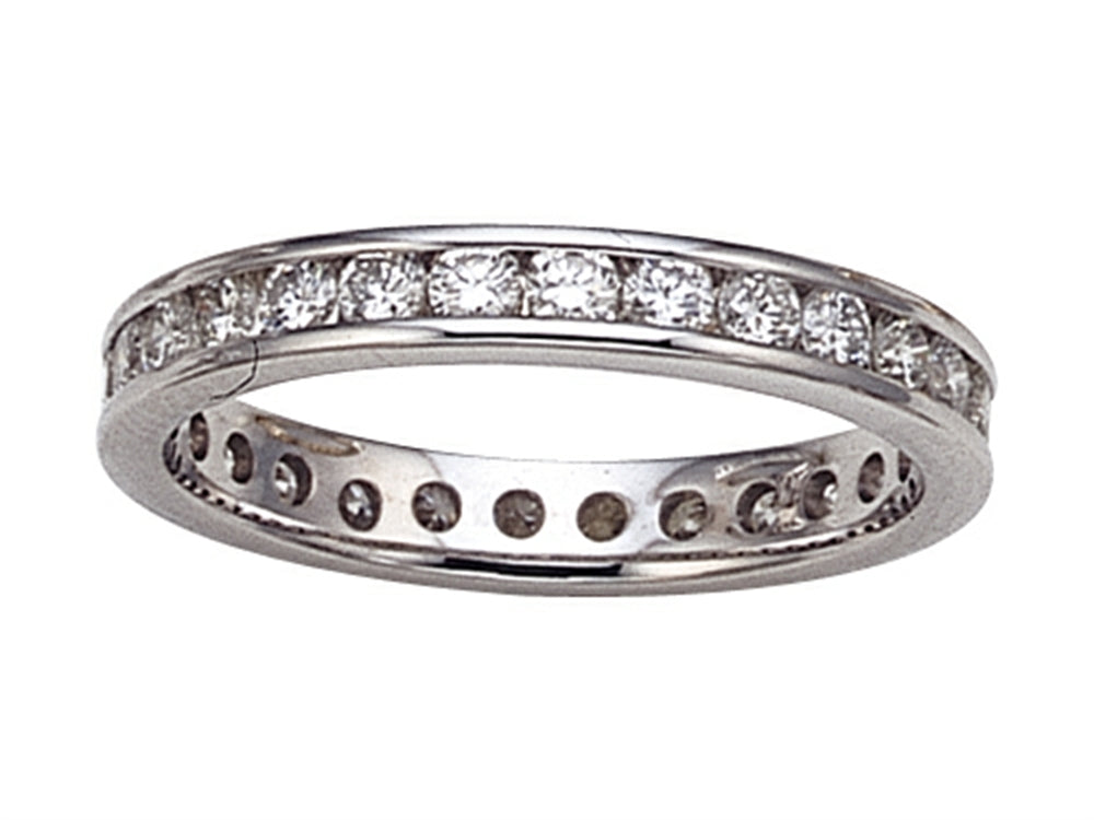 Karina B™ Round Diamonds Eternity Band