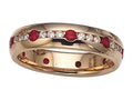 Karina B™ Genuine Ruby Eternity Band