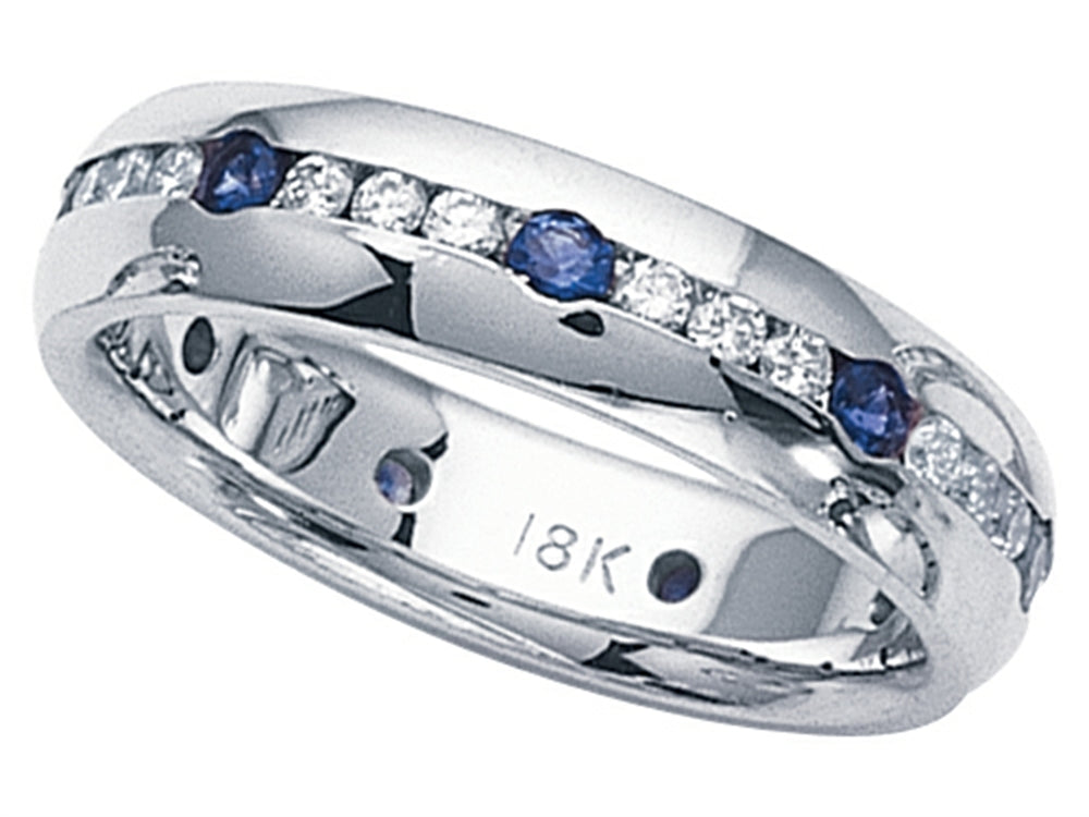 Karina B™ Sapphire Eternity Band