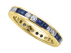 Karina B™ Genuine Sapphire Eternity Band