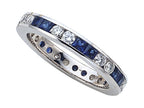 Karina B™ Genuine Sapphire Eternity Band