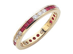 Karina B™ Genuine Ruby Eternity Band