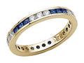 Karina B™ Genuine Sapphire Eternity Band
