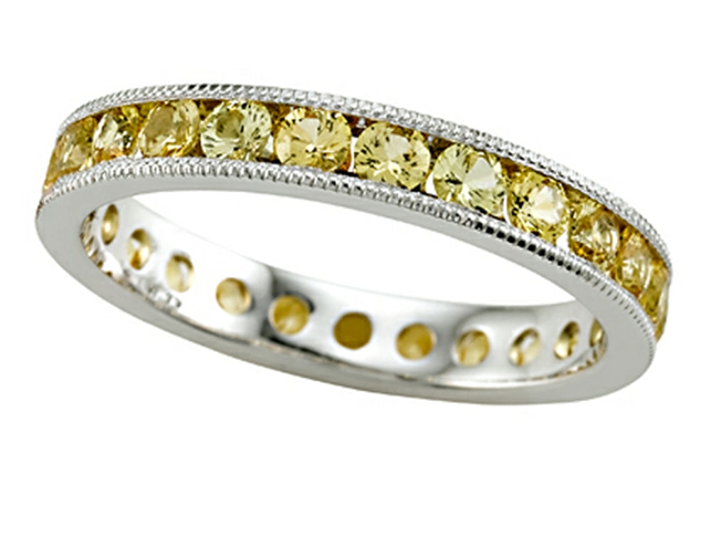Karina B™ Yellow Sapphire Eternity Band