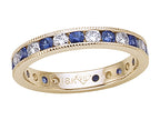 Karina B™ Genuine Sapphire Eternity Band