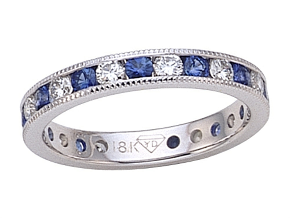 Karina B™ Genuine Sapphire Eternity Band