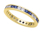 Karina B™ Genuine Sapphire Eternity Band