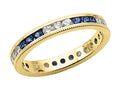 Karina B™ Genuine Sapphire Eternity Band