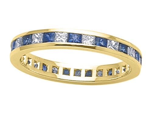 Karina B™ Genuine Sapphire Eternity Band