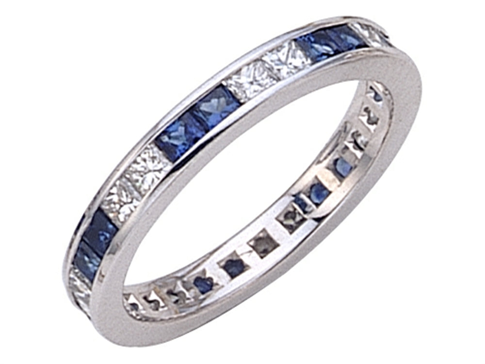 Karina B™ Genuine Sapphire Eternity Band
