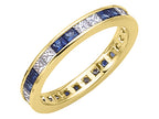 Karina B™ Genuine Sapphire Eternity Band
