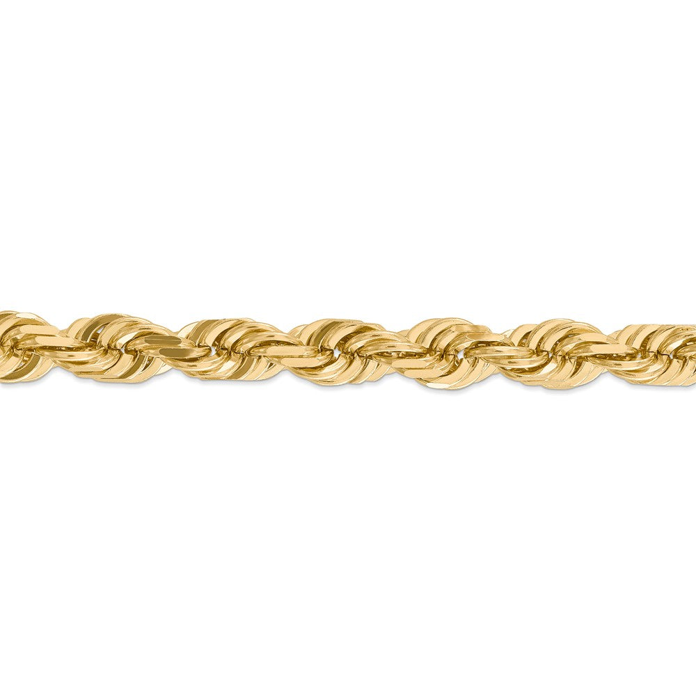 FJC Finejewelers 22 Inch 14k 10mm bright-cut Rope Chain Necklace