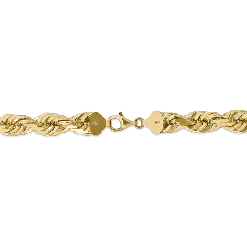 FJC Finejewelers 22 Inch 14k 10mm bright-cut Rope Chain Necklace