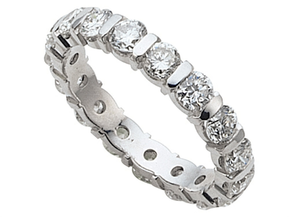 Karina B™ Round Diamonds Eternity Band
