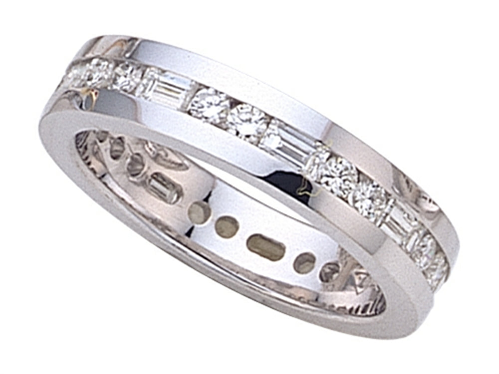 Karina B™ Baguette Diamonds Eternity Band
