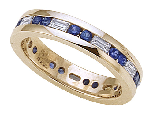 Karina B™ Genuine Sapphire Eternity Band