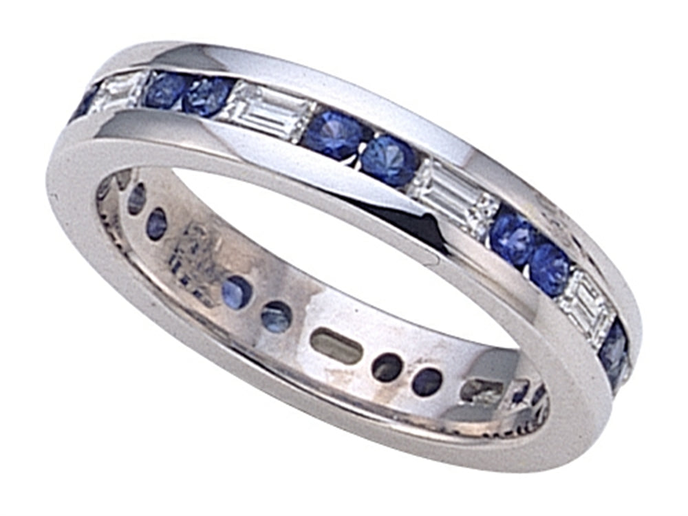Karina B™ Genuine Sapphire Eternity Band