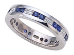 Karina B™ Genuine Sapphire Eternity Band
