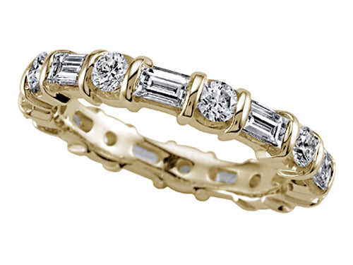 Karina B™ Baguette Diamonds Eternity Band