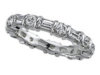 Karina B™ Baguette Diamonds Eternity Band