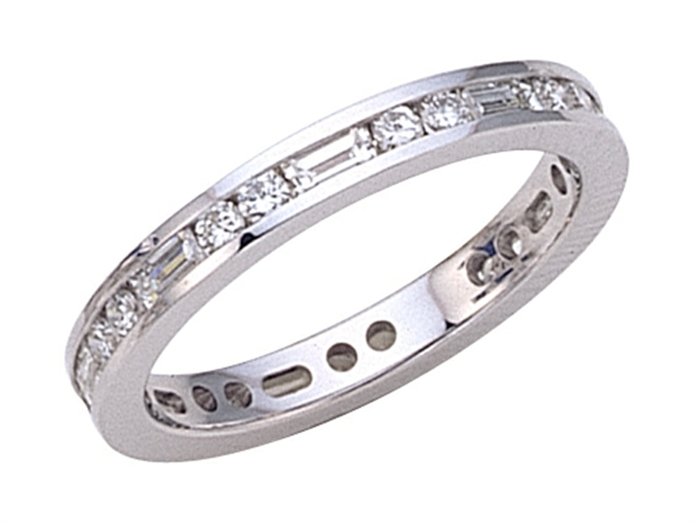 Karina B™ Baguette Diamonds Eternity Band