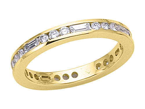 Karina B™ Baguette Diamonds Eternity Band