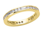 Karina B™ Baguette Diamonds Eternity Band