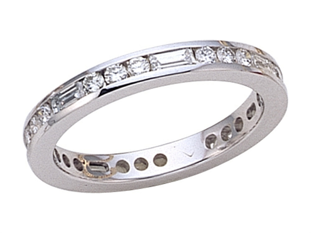 Karina B™ Baguette Diamonds Eternity Band