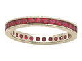 Karina B™ Genuine Ruby Eternity Band