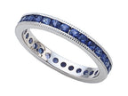 Karina B™ Genuine Sapphire Eternity Band