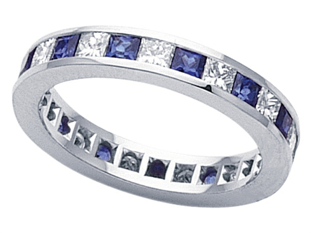 Karina B™ Genuine Sapphire Eternity Band
