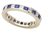 Karina B™ Genuine Sapphire Eternity Band
