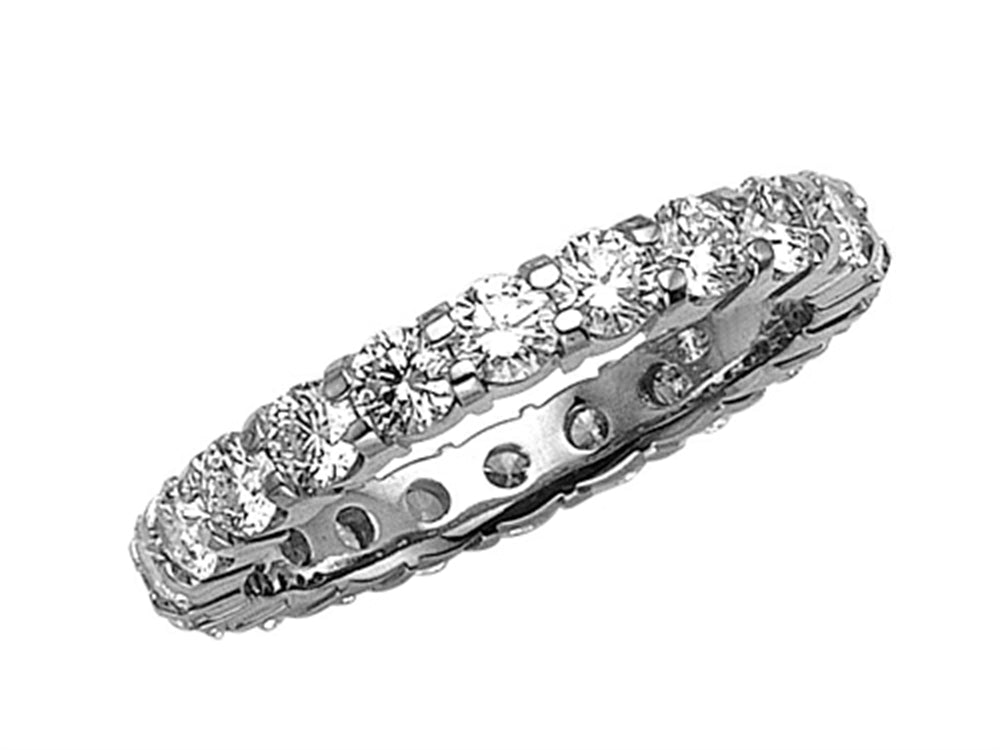 Karina B™ Round Diamonds Eternity Band