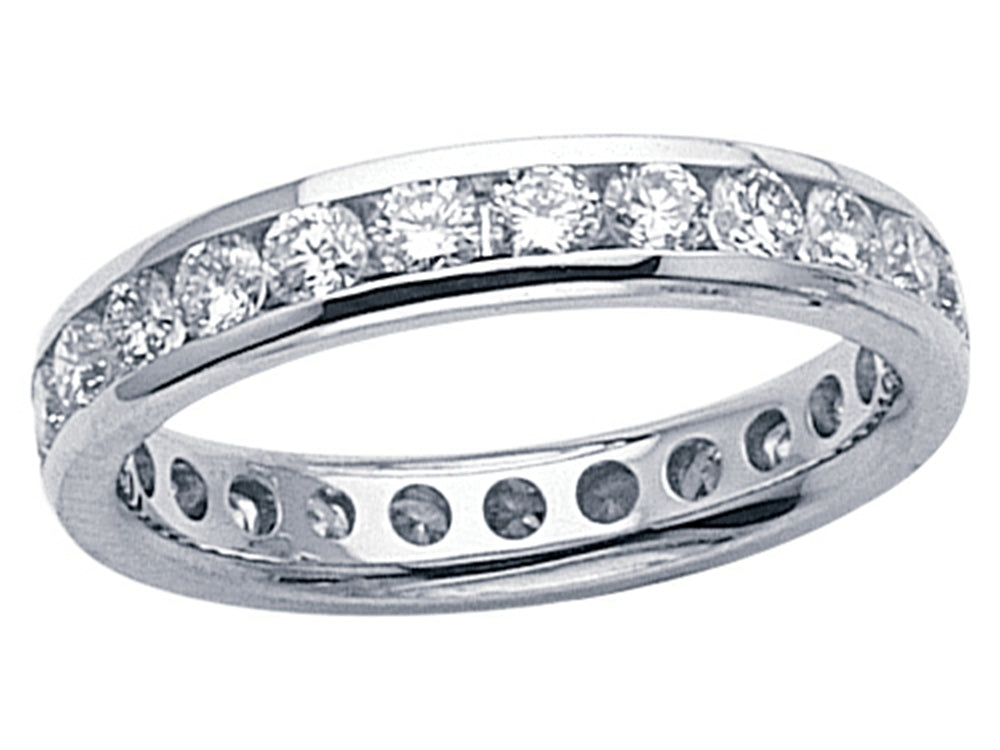 Karina B™ Round Diamonds Eternity Band